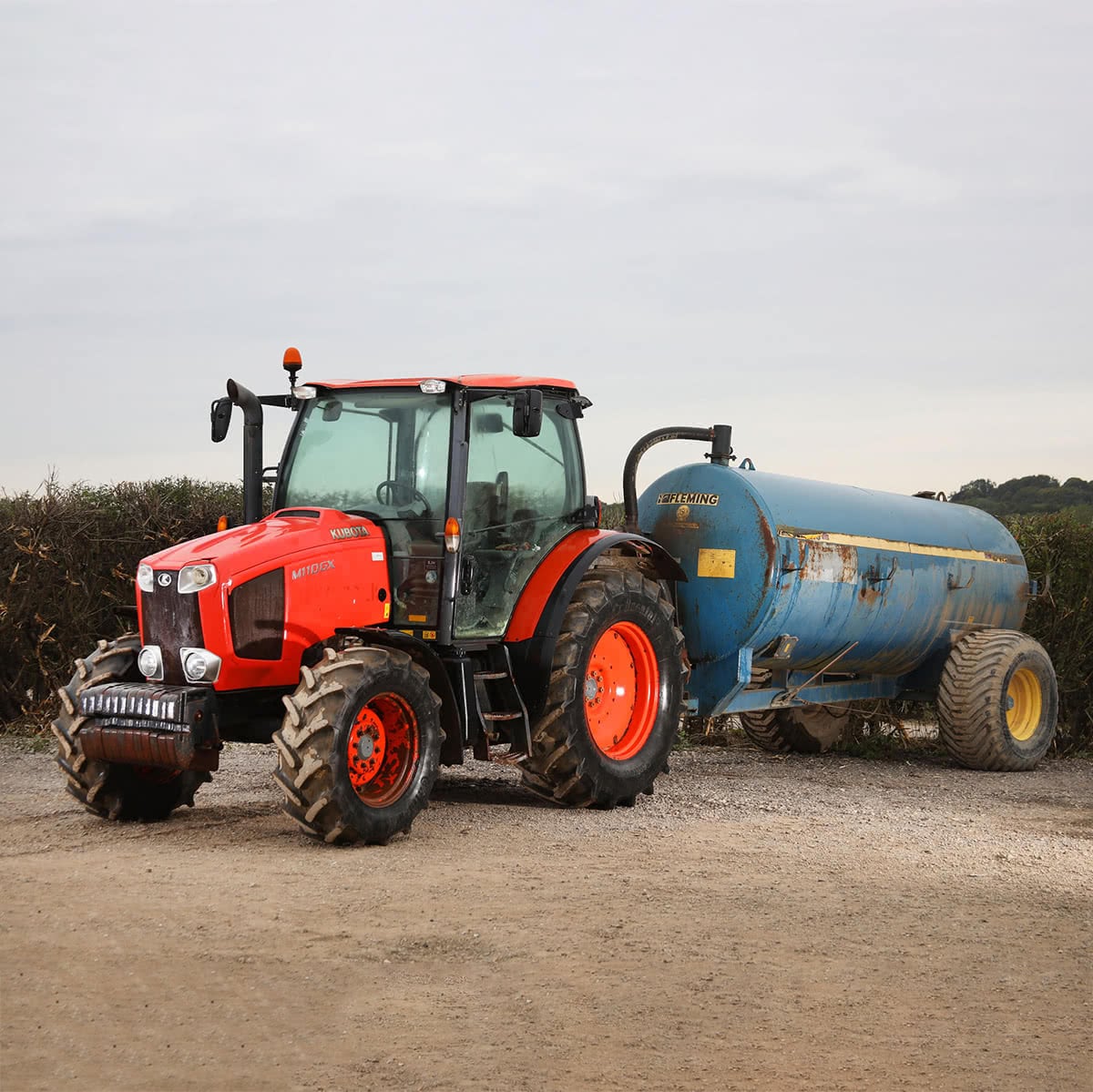 tractor hire by widdington recycling ltd